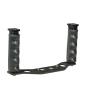 Preview: ISOTTA A046 Dual Tray Schiene mit 2 Handgriffen