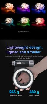 WeeFine Ringlicht- Blitz 3000 Pro