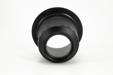 Preview: Frontansicht des Isotta Macro Ports M67 H114 B120 mit Fokus auf das hochwertige gehärtete Glas für maximale Bildschärfe und kristallklare Unterwasseraufnahmen.