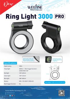 WeeFine Ring Light 3000 CCW Ringblitz und Licht