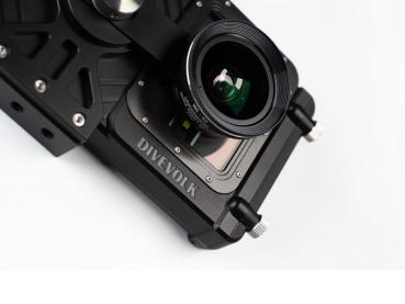 DIVEVOLK SeaLense Wide-angle Wet lens for SeaTouch Pro, 105° underwater (needs 37 mm adapter)
