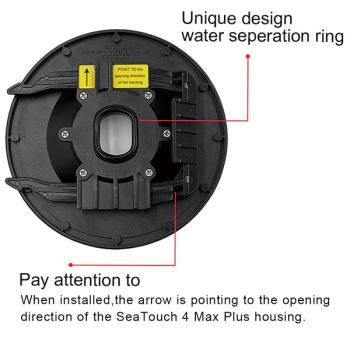 DIVEVOLK Dome Lens for SeaTouch 4 Max Underwater Housing