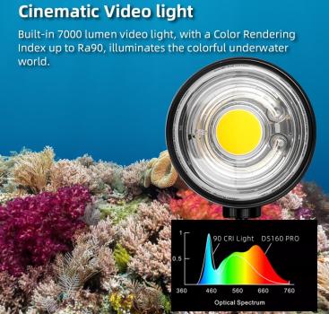 X-Light DS160 Pro Hybrid Unterwasserblitz