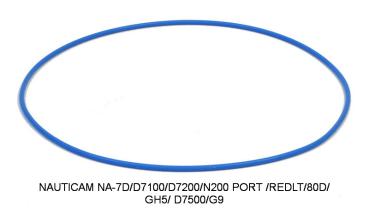 D&D O-RING NAUTICAM HOUSING O-RING NA-7D/D7100/D7200/N200 PORT /REDLT/80D/GH5/D7500/G9