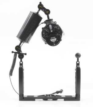 SEA&SEA YS-D3 DUO DS TTL RC Double Grip Float Pro Arm Set