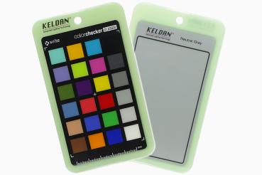 KELDAN Color Checker and Gray Card