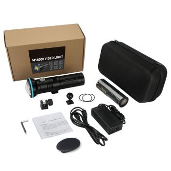 X-LIGHT M18000 Lumen Videolampe & Blitzgerät X-LIGHT M18000 Lumen Videolampe & Blitzgerät