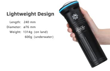 Preview: X-LIGHT M25000 Lumen Videolampe & Blitzgerät