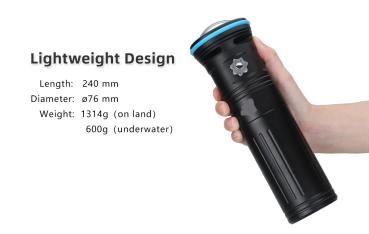 X-LIGHT M25000 Lumen Videolampe & Blitzgerät