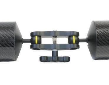 D&D Ball Arm 100mm long Clamp Aluminium/Teflon