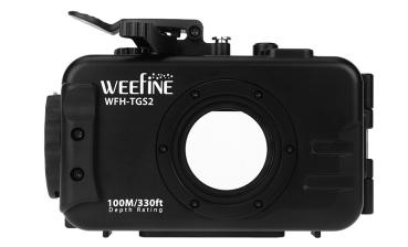 WeeFine WFH-TGS2 Dive Olympus TG-5/TG-6/TG-7 Aluminium Gehäuse 100m