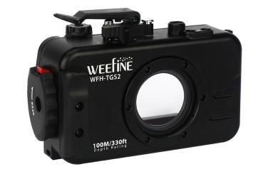 Preview: WeeFine WFH-TGS2 Dive Olympus TG-5/TG-6/TG-7 Aluminium Gehäuse 100m