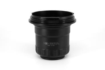 Preview: Detailaufnahme des Isotta B120 Bajonetts und der doppelten O-Ring-Dichtung für sicheres Tauchen.