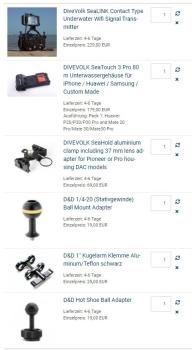 DIVEVOLK SeaTouch 4 Max Plus 60 m Underwater Housing