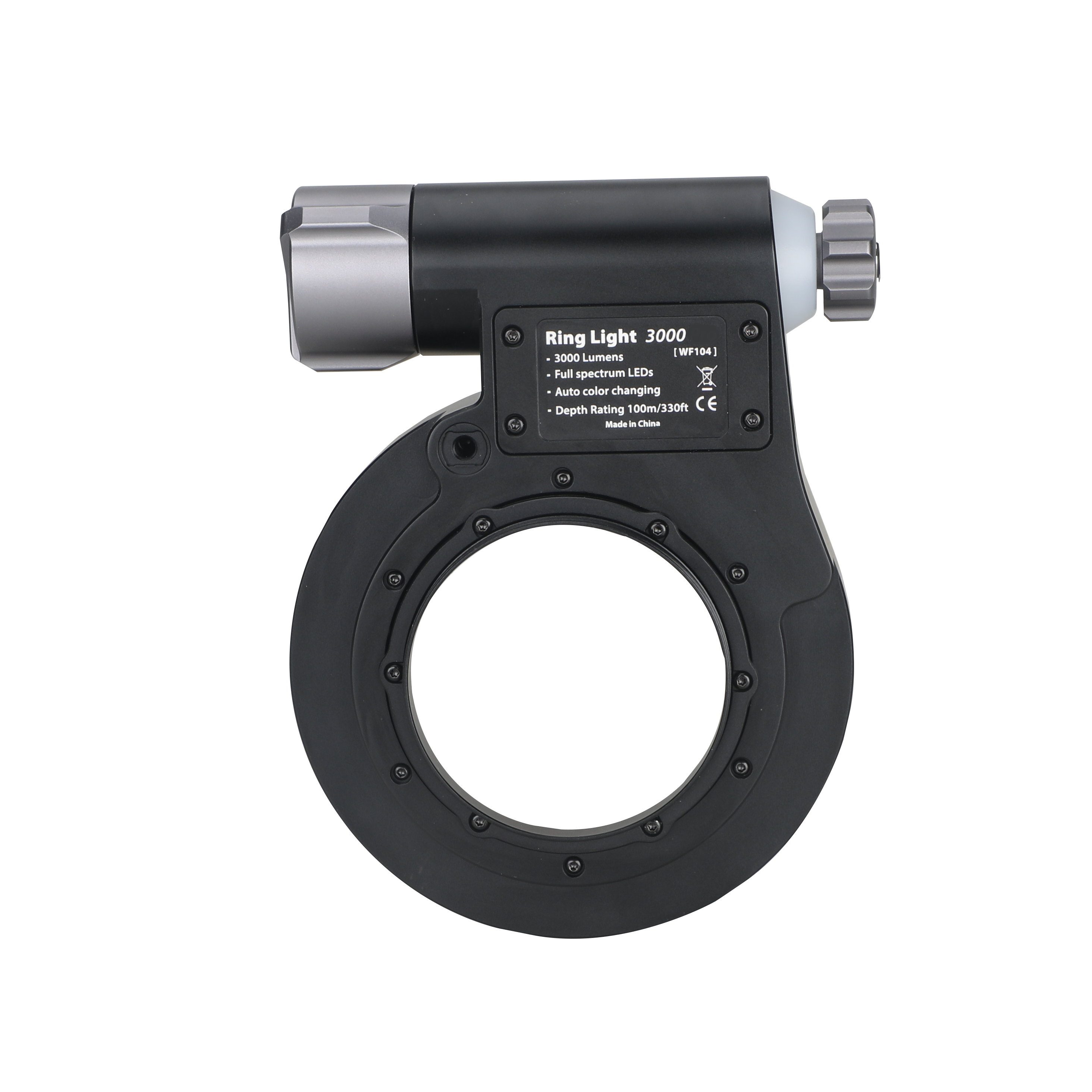 UnterwasserKamera.at - WeeFine WF058 LED ring light and ring UnterwasserKamera.at - WeeFine WF058 LED ring light and ring