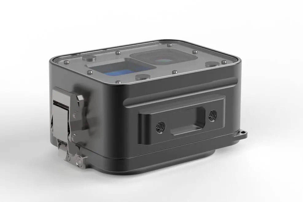 Unterwasserkamera At Actionpro Aluminium T Housing Fur Die Hero9 Hero10