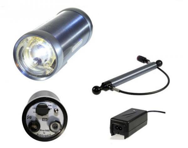 SUBTRONIC Pro160 Opto Set Unterwasserblitzgerät