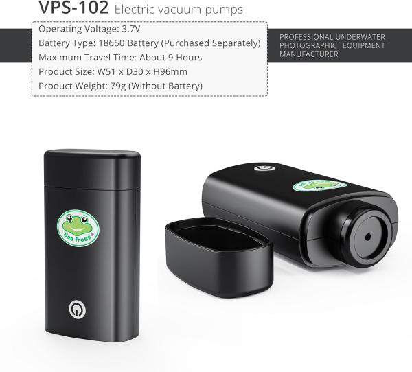 SeaFrogs VPS-102 Vacuum Pumpe Elektrisch