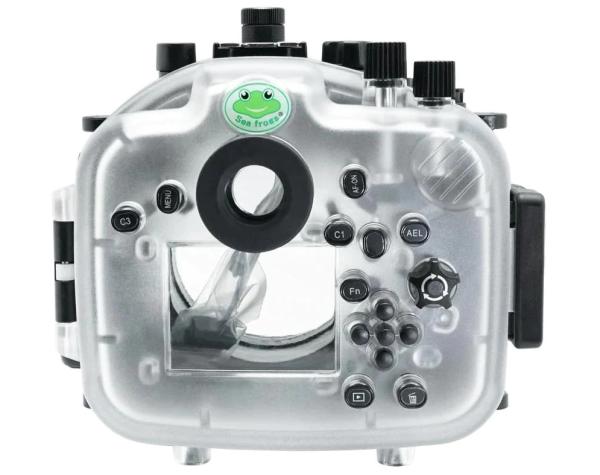 SeaFrogs Sony A7 IV Unterwassergehäuse mit Flat Long Port für Sony FE 24-105mm F4