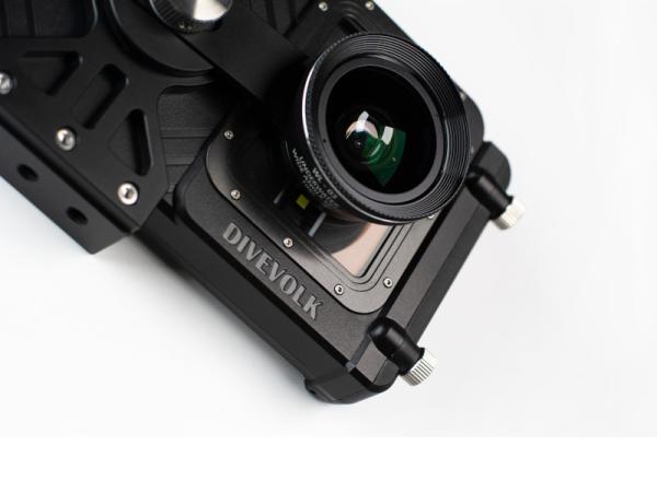DIVEVOLK SeaLense Wide-angle Wet lens for SeaTouch Pro, 105° underwater (needs 37 mm adapter)