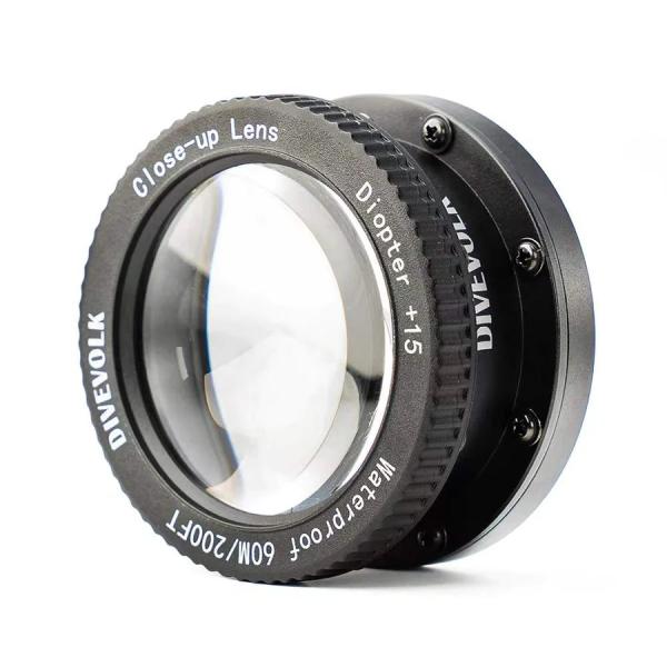 DIVEVOLK Makro Diopter 67mm Close Up Lens +15 67mm