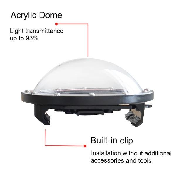DIVEVOLK Dome Lens for SeaTouch 4 Max Underwater Housing