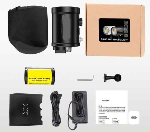 X-Light DS160 Pro Hybrid Unterwasserblitz