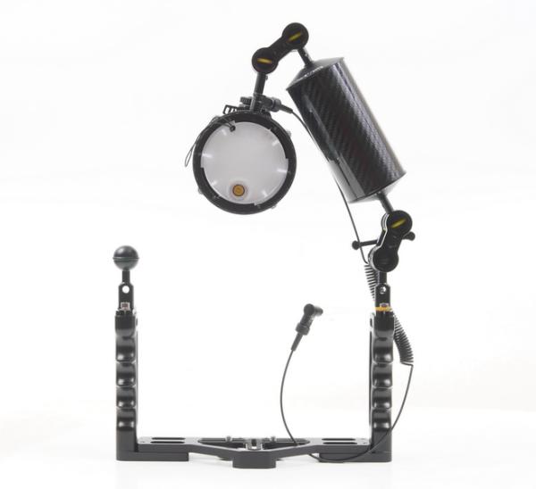 SEA&SEA YS-D3 DUO DS TTL RC Double Grip Float Pro Arm Set