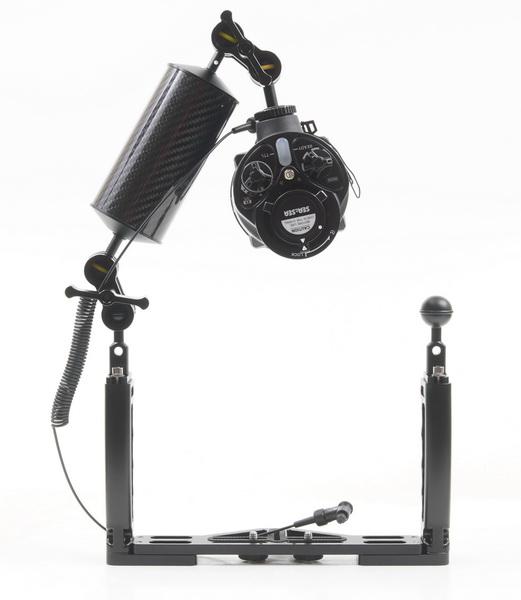 SEA&SEA YS-D3 DUO DS TTL RC Double Grip Float Pro Arm Set
