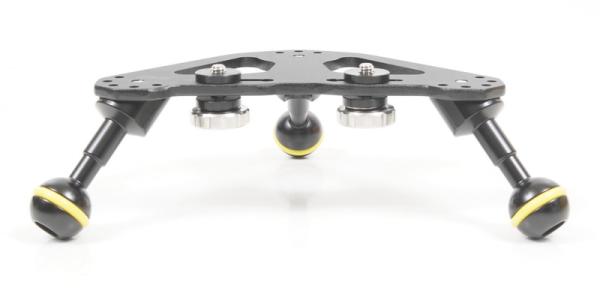 D&D housing tripod plate with 1 "ball adapter