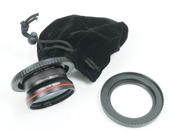 X-LIGHT UCL18 M67 Super Makro Konverter +18 Dioptrien mit WFA-58 Magnet Halterung