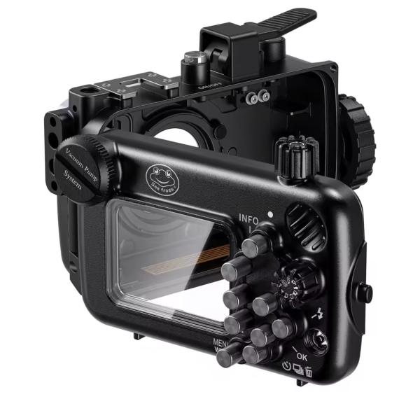 SeaFrogs Olympus TG-7 Aluminium Gehäuse 100 Meter