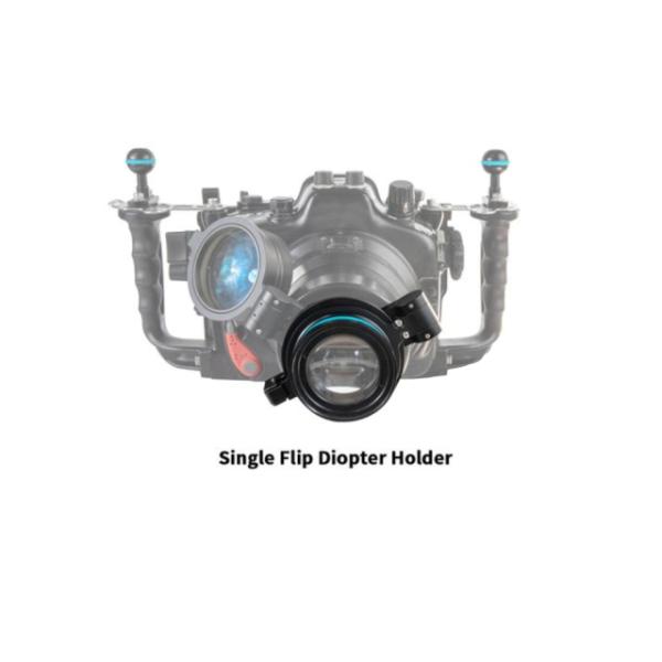 D&D Single Flip Adapter 67mm Aluminium mit Verschlußfeder