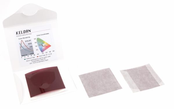 KELDAN Spectrum Filter SF -3.5 G 60x60 mm 3Stk.