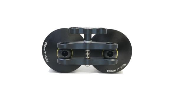 D&D 1" Kugelarm Klemme Aluminium/Teflon lange Ausführung