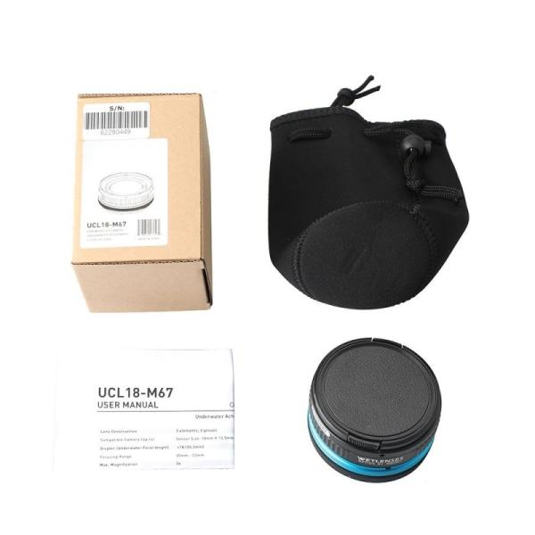 X-LIGHT UCL18 (WFL-13) M67 Super Makro Konverter +18 Dioptrien