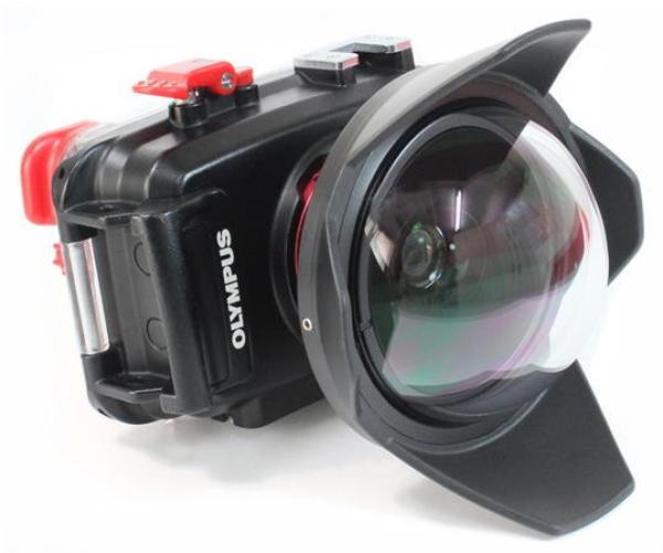 OLYMPUS 150° Super Wide Angle Konverter PT-056/PT-058/PT-059
