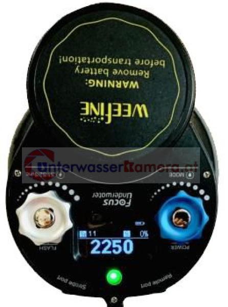 WeeFine WFS-05 GN24 Unterwasser Röhren Blitz