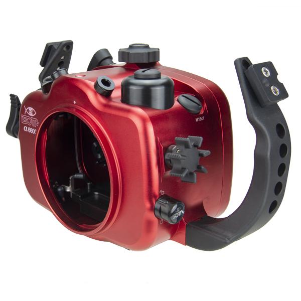 ISOTTA A6600 underwater housing for Sony A6600 with vacuum check