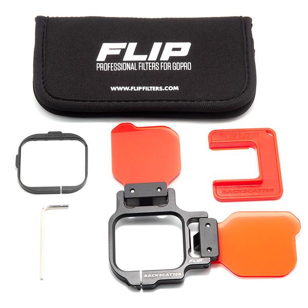 BACKSCATTER FLIP13 Two Filter Kit with SHALLOW & DIVE Filters for GoPro 5, 6, 7, 8, 9,10,11,12,13