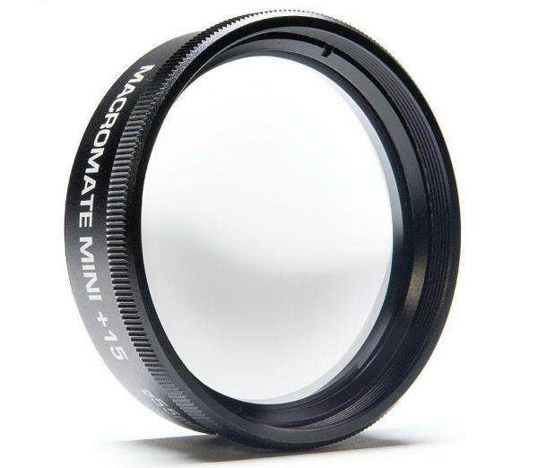 BACKSCATTER +15 MacroMate Mini Underwater Macro Lens for GoPro 3, 3+, 4, 5, 6, 7, 8, 9, 10, 11, 12, 13