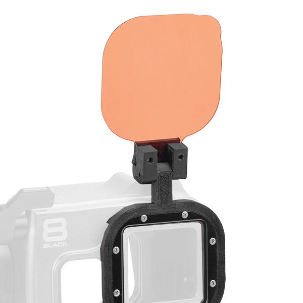 ISOTTA Red Filter Holder for GoPro Hero8 Black