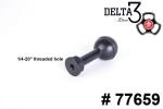 AQUATICA TLC: 1" Ball mit 1/4-20 Gewindebohrung