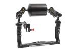 D&D T-Housing Schiene mit 2 Dual Ball Grip und Auslöser am Handgriff